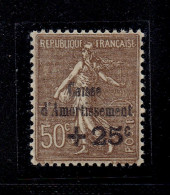 N°267 XX MNH TTB - TTB CENTRAGE - 1927-31 Caisse D'Amortissement