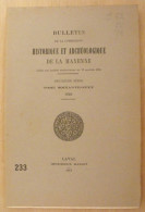 Bulletin Historique Et Archéologique De La Mayenne. 1960, Tome LXIX-233. Laval Chateau-Gontier. Goupil. - Pays De Loire