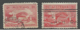 25490) Australia  1932 Bridge - Oblitérés