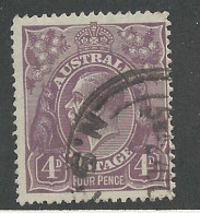 25495) Australia  1921 1st Watermark - Used Stamps