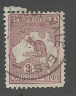 25498) Australia  Kangaroo 1924 - Gebruikt