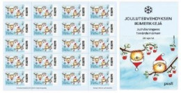 Finland Finnland Finlande 2023 Merry Christmas And Happy New Year ! Special Booklet Of 20 Stamps MNH - Blokken & Velletjes