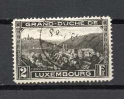 LUXEMBOURG    N° 208    OBLITERE   COTE 0.75€    CLERVAUX PAYSAGE - Oblitérés