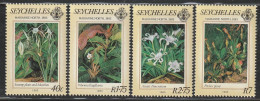 SEYCHELLES - N°535/8 ** (1983) Flore - Seychelles (1976-...)