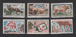 SPM YT 373/375 N** (d)  YT 376/378 N** - Unused Stamps