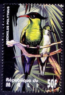 Mali 1995 MNH, Birds, Red-billed Streamertail, Trochilus Polytmus - Spechten En Klimvogels