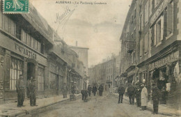 ARDECHE  AUBENAS   Faubourg Gambetta - Aubenas