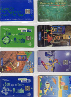 Lotto 8x TK Telecartes 20€ Sortiment Verschiedene Telefon-Karten Portugal Telecom Topics TC Phonecards Of  Portugalcard - Portugal