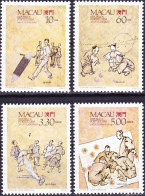 Macau 1989 , Traditional Games , Complete Series , Unused - Unclassified