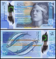 Scotland, Royal Bank Of Scotland £5, (2016), Polymer, UNC - 5 Pond
