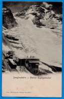 CPA SUISSE - BERNE - JUNGFRAUBAHN - STATION EIGERGLETSCHER - GARE, TRAIN.... - Autres & Non Classés