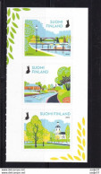 Finland 2019 Mih. 2659/61 National Urban Parks (III) MNH ** Trainbridge - Ungebraucht