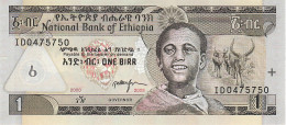 ETHIOPIA  P46b 1 BIRR  2000/2008  UNC. - Aethiopien