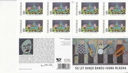 2020 Czech Republic Banjo Band Art Paintings Musical Instruments Complete Booklet MNH  @ BELOW FACE VALUE - Ungebraucht