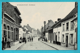 * Sint Gillis Waas (Oost Vlaanderen) * (Photo Fl. De Rycke - Uitg P. Dardenne) Kerkstraat, Rue De L'église, Animée, TOP - Sint-Gillis-Waas