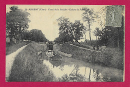 CPA Argent - Canal De La Sauldre - Écluse Du Puits - Argent-sur-Sauldre