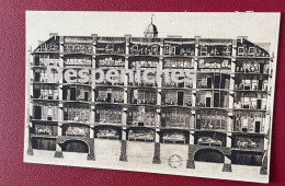 Delcampe - 78000 Versailles - Bibliothèque : Coupe Longitudinale De L'ancien Hôtel Des Affaires Etrangères Et De La Marine - Versailles