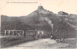 FRANCE - Le Chemin De Fer Au Sommet Du Puy De Dome - Train A Vapeur - Locomotive- Carte Postale Ancienne - Autres & Non Classés
