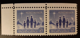 Canada 1964 MNH Sc 435P**  5c Christmas, Tagged W2B - Neufs