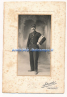 Photographie Ancienne Portrait D'un Militaire Médecin Ou Infirmier WW1 Photographe Shettler Châteauroux - Guerre, Militaire