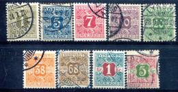 Danemark                      1/9   Oblitérés - Used Stamps