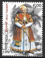 India 2010. Scott #2417 (U) Velu Thampi (1765-1809), Prime Minister Of Travancore  *Complete Issue* - Used Stamps