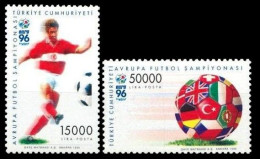 (3079-80) TURKEY EUROPEAN FOOTBALL CHAMPIONSHIP MNH** - Nuovi