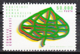 (3130) 11th World Forestry Congress Stylized Leaf MNH** - Neufs