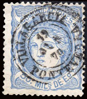 Pontevedra - Edi O 107 - 5 Milm.- Mat Fech. Tp. II "Villagarcía" - Used Stamps