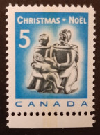Canada 1968 MNH Sc 488p**  5c Christmas, Tagged WCB - Unused Stamps