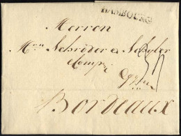 HAMBURG VORPHILA 1766, HAMBOURG, L1 Auf Brief Nach Bordeaux, Pracht - Altri & Non Classificati