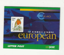 2002  MNH  Ireland, Booklet Mi 1425 Postfris** - Cuadernillos