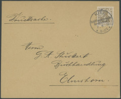 SST Bis 1918 13 BRIEF, KIEL SCHIFFBAUTECHNISCHE GESELLSCHAFT, 7.6.1912! Auf Drucksache Nach Elmshorn Mit 3 Pf. Germania, - Storia Postale