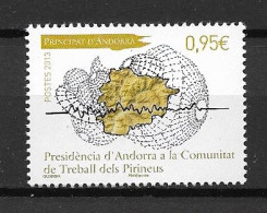 ANDORRE FR ,  No 745 , NEUF , ** , SANS CHARNIERE, TTB . - Unused Stamps