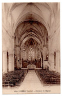 Cpa N° 4346 ECOMMOY Intérieur De L'église - Ecommoy