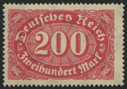 Dt. Reich 248b , 1923, 200 M. Rotlila, Pracht, Gepr. Infla, Mi. 90.- - Nuovi
