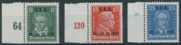 Dt. Reich 407-09 , 1927, I.A.A., Postfrischer Prachtsatz, Mi. 240.- - Nuovi