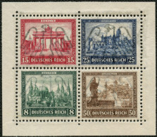 Dt. Reich 446-49 , 1930, Herzstück IPOSTA-Block, Postfrisch, Pracht, Gepr. Schlegel, Mi. 440.- - Nuovi