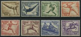 Dt. Reich 609-16 , 1936, Olympische Spiele, Prachtsatz, Mi. 140.- - Ungebraucht