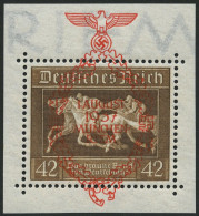 Dt. Reich 649 , 1937, 42 Pf. München-Riem, Pracht, Mi. 75.- - Neufs
