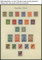 SAMMLUNGEN O,BrfStk, , 1923-45, Alter Sammlungsteil Dt. Reich Mit Vielen Guten Mittleren Werten, Sätzen Und Blocks, Meis - Altri & Non Classificati