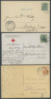 LOTS 1901-22, 34 Meist Verschiedene Belege Germania, Feinst/Pracht, Fundgrube! - Altri & Non Classificati