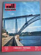 VIE DU RAIL 1956 530 COMBOIOS DE PORTUGAL BOURGOIN SAO BENTO ALHOS VEDROS AIX LES BAINS SALIES DE BEARN - Trenes