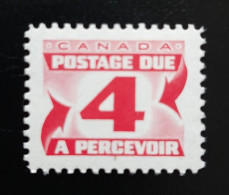 Canada 1973-1974 MNH Sc J31i **  4c Postage Due, Third Issue - Unused Stamps