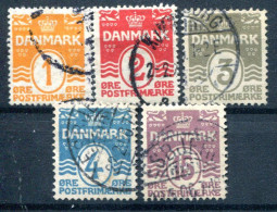 Danemark           48/52 Oblitérés - Usati