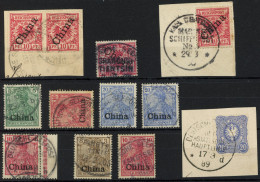 DP CHINA O,BrfStk , Seepoststempel: Partie Von 11 Werten, Dabei 2x YANGTSEE LINIE, Meist Pracht - China (oficinas)