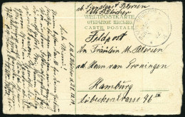 MSP VON 1914 - 1918 12 (BLÜCHER), 22.12.14, Feldpostkarte, Pracht - Marítimo