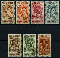 SAARGEBIET 144-50 , 1931, Volkshilfe, Prachtsatz, Mi. 450.- - Otros & Sin Clasificación