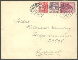 FELDPOST II. WK BELEGE 1939, Dänemark In Der Wehrmacht: Feldpostbrief An Die FP-Nummer 29538 Mit Zensur-Streifen, Brief  - Occupazione 1938 – 45