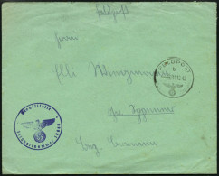 FELDPOST II. WK BELEGE 31.12.1942, Feldpostbrief Aus Afrika Mit Inhalt, Briefstempel Der Feldpostnummer 19648, Pracht - Ocupación 1938 – 45